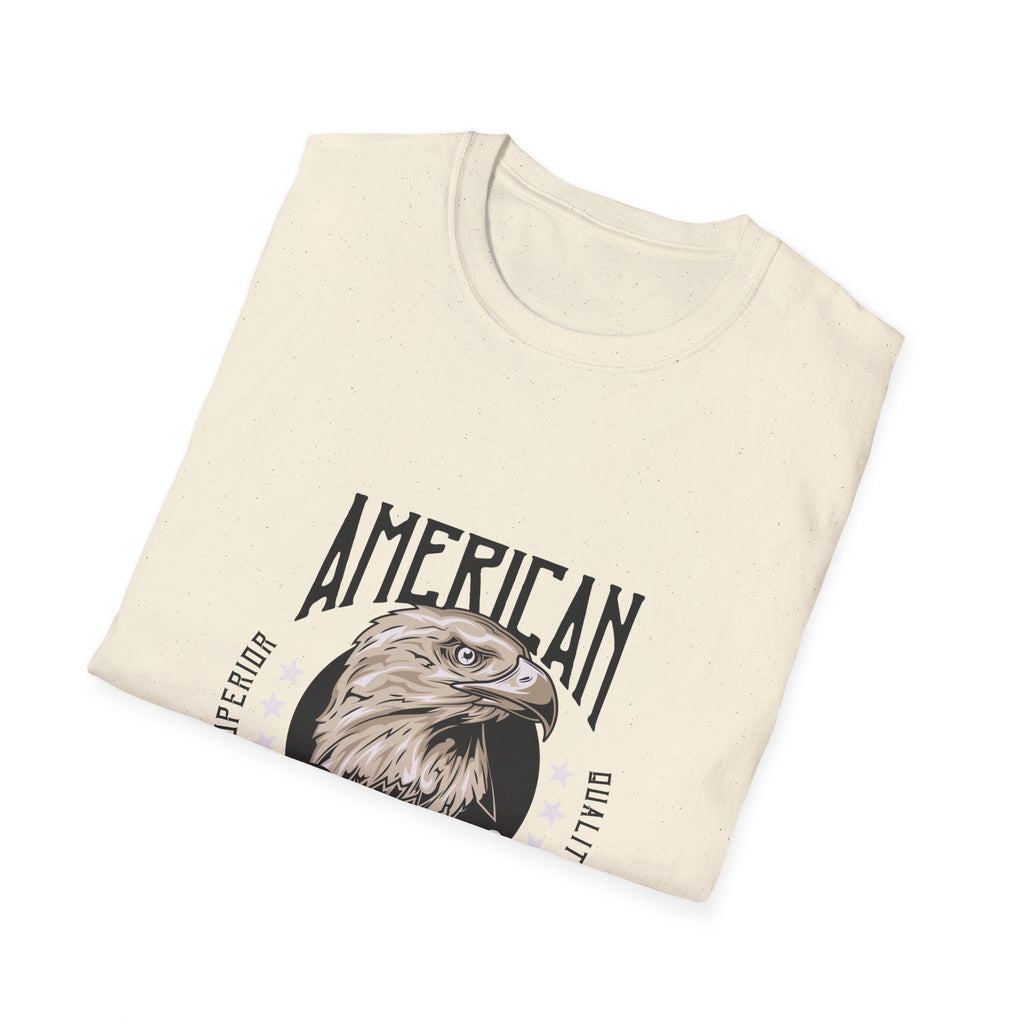 American Eagle Graphic T-Shirt — Vintage Eagle Patriotic Tee