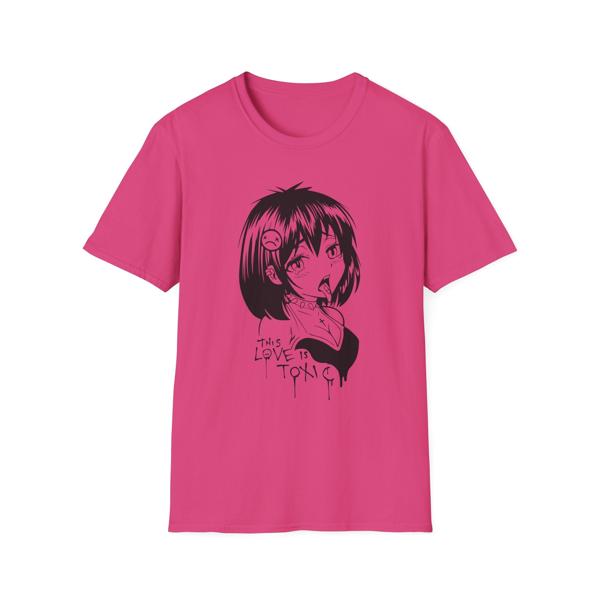 Anime Girl "This Love Is Toxic" T-Shirt