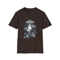 Alien Invasion T-Shirt — UFOs Abducting Cars Graphic Tee
