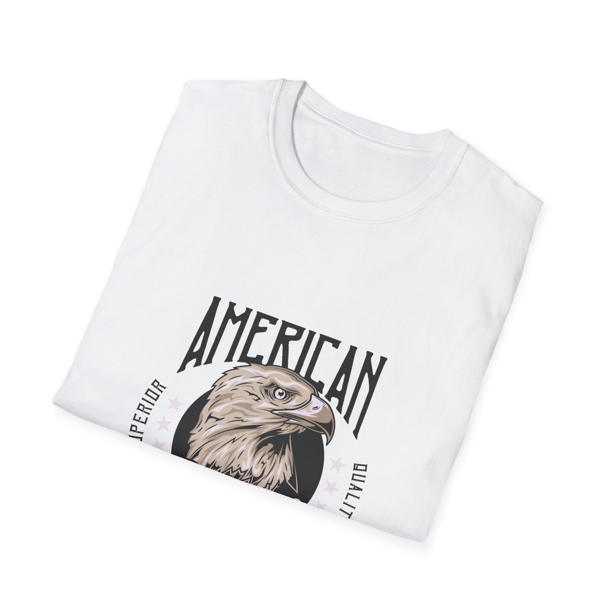 American Eagle Graphic T-Shirt — Vintage Eagle Patriotic Tee